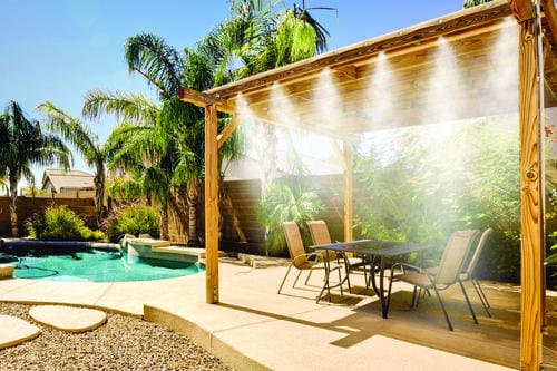 Mist system installation in Phoenix