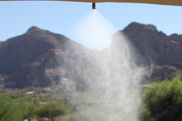 Professional mist system installation in the Valley