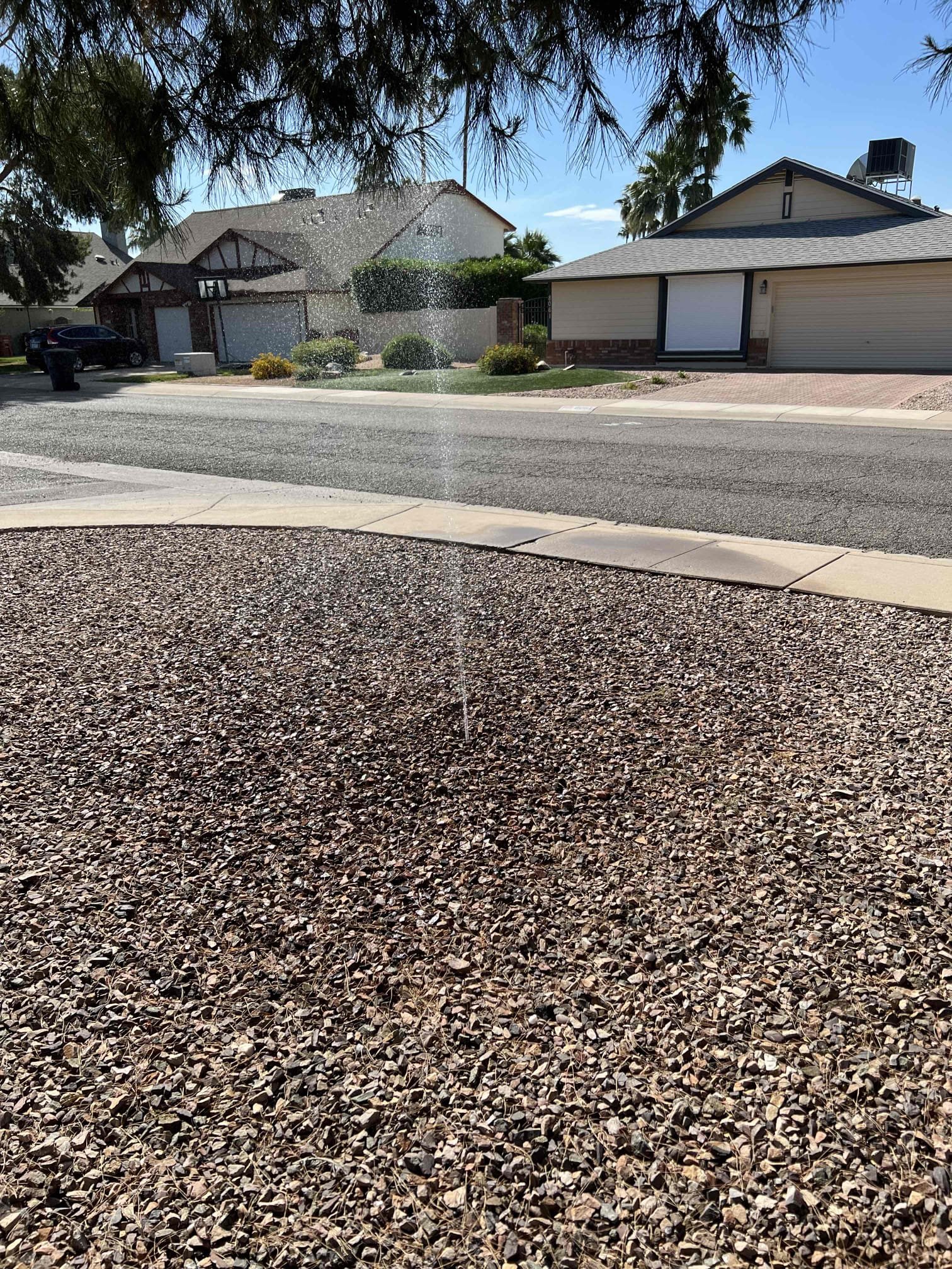 poly leak geyser